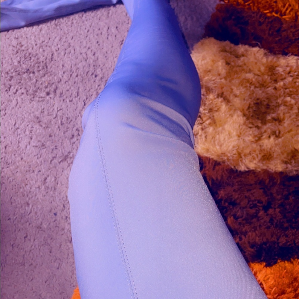Women's Blue thighs high literally!!!